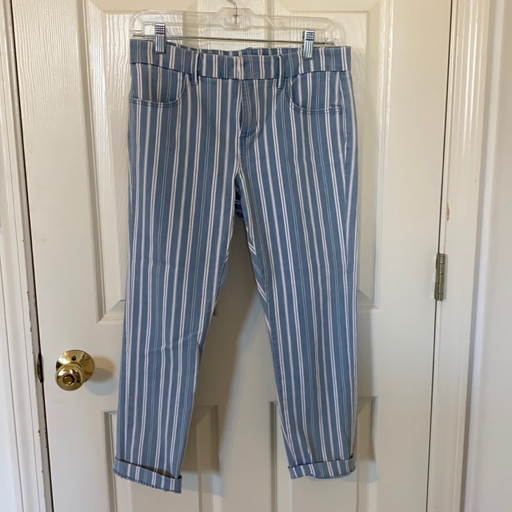 Loft cropped pants